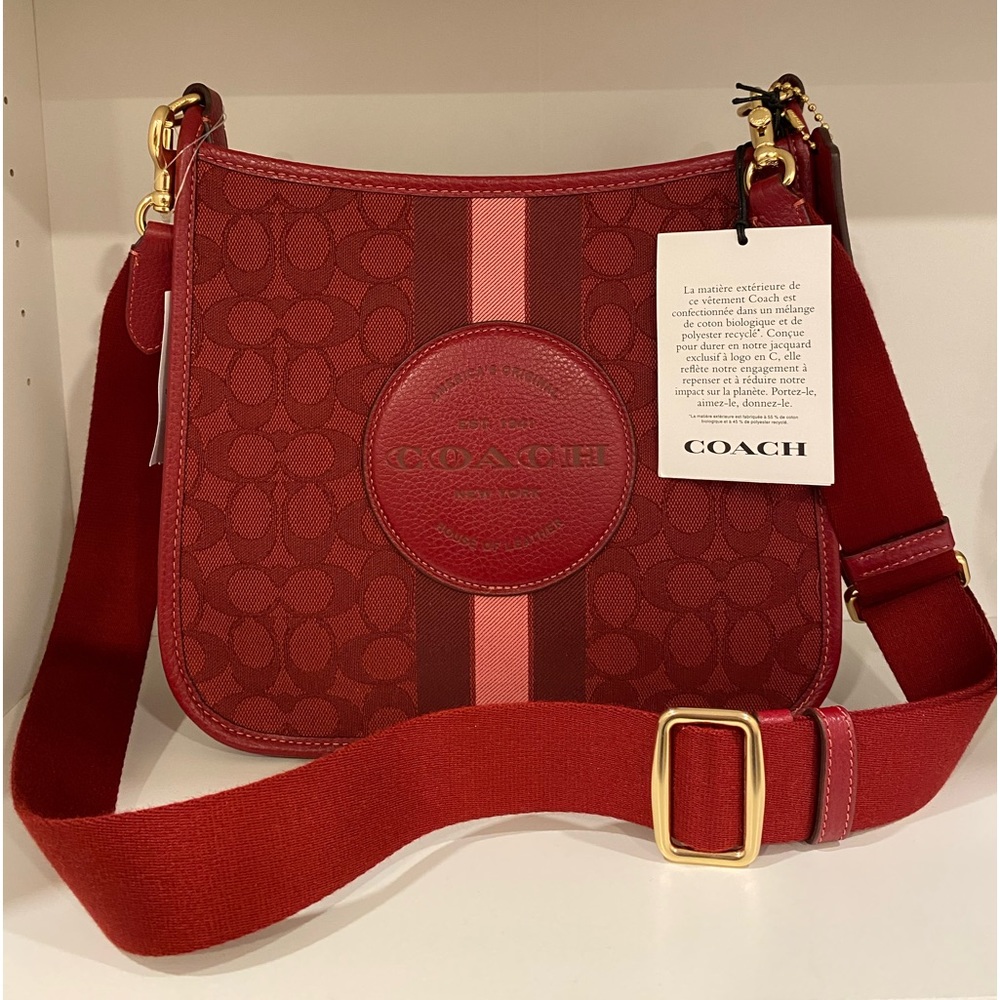 AUTHENTIC NEW SG JAC STRAP DMSY FIL COACH SLING BAG
